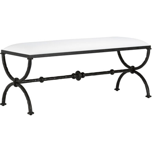 Agora Rustic Bronze Bench