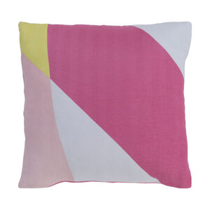 Teori 18 X 18 inch Bright Pink Pillow Kit, Square