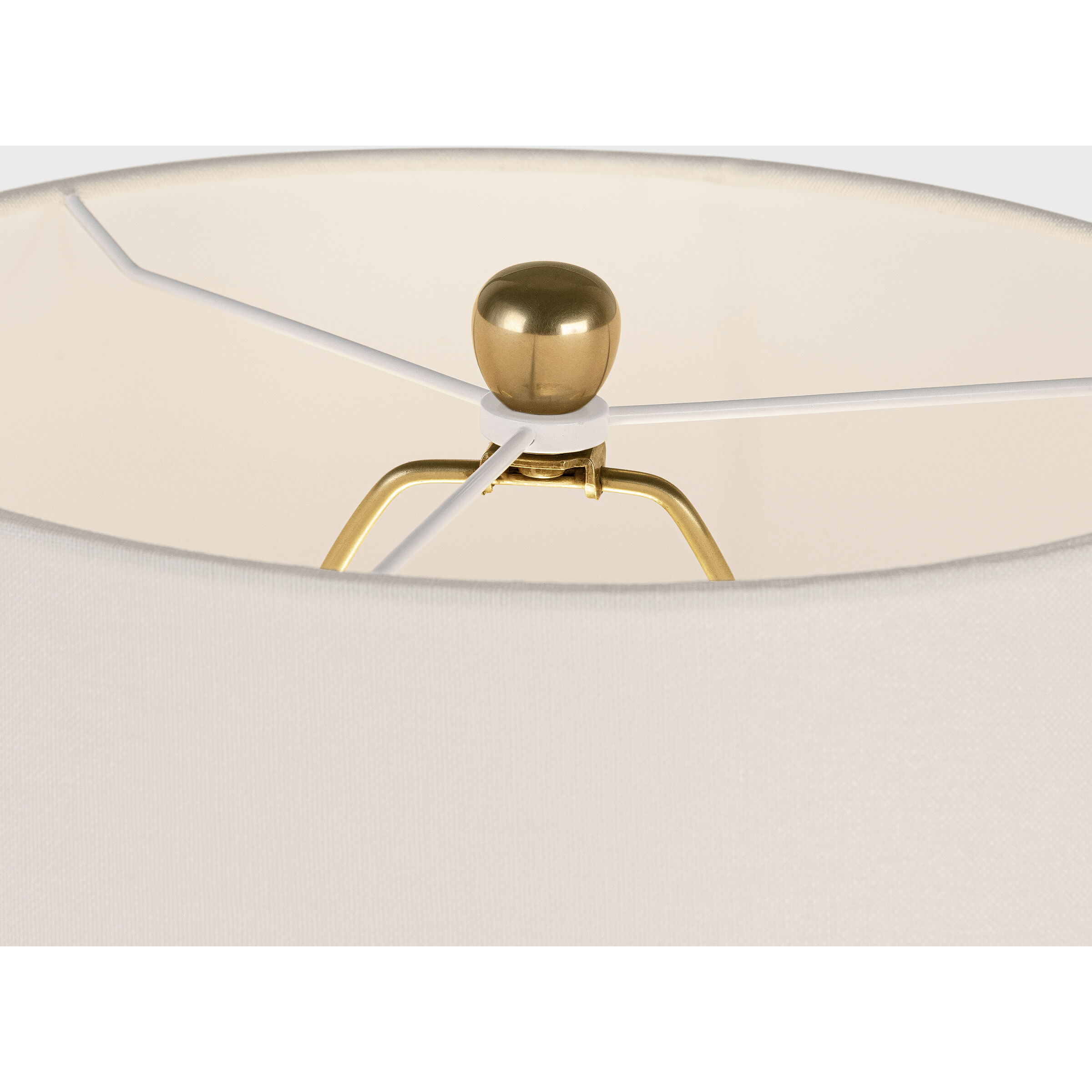 AERIN Rocco 27.25 inch 15.00 watt White Table Lamp Portable Light