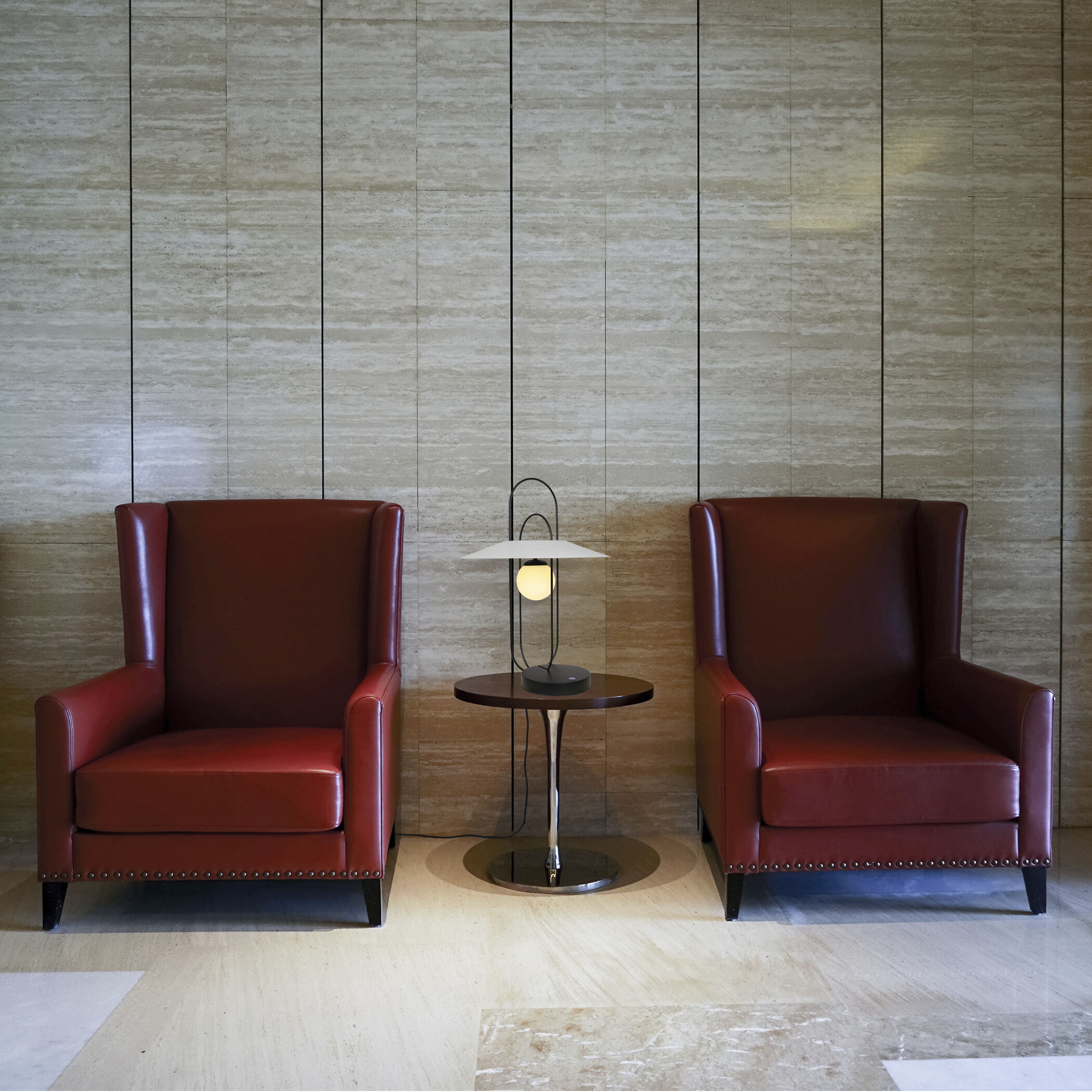 Artisan Collection/ LYRA Series 24.25 inch 4 watt Black Table Lamp Portable Light