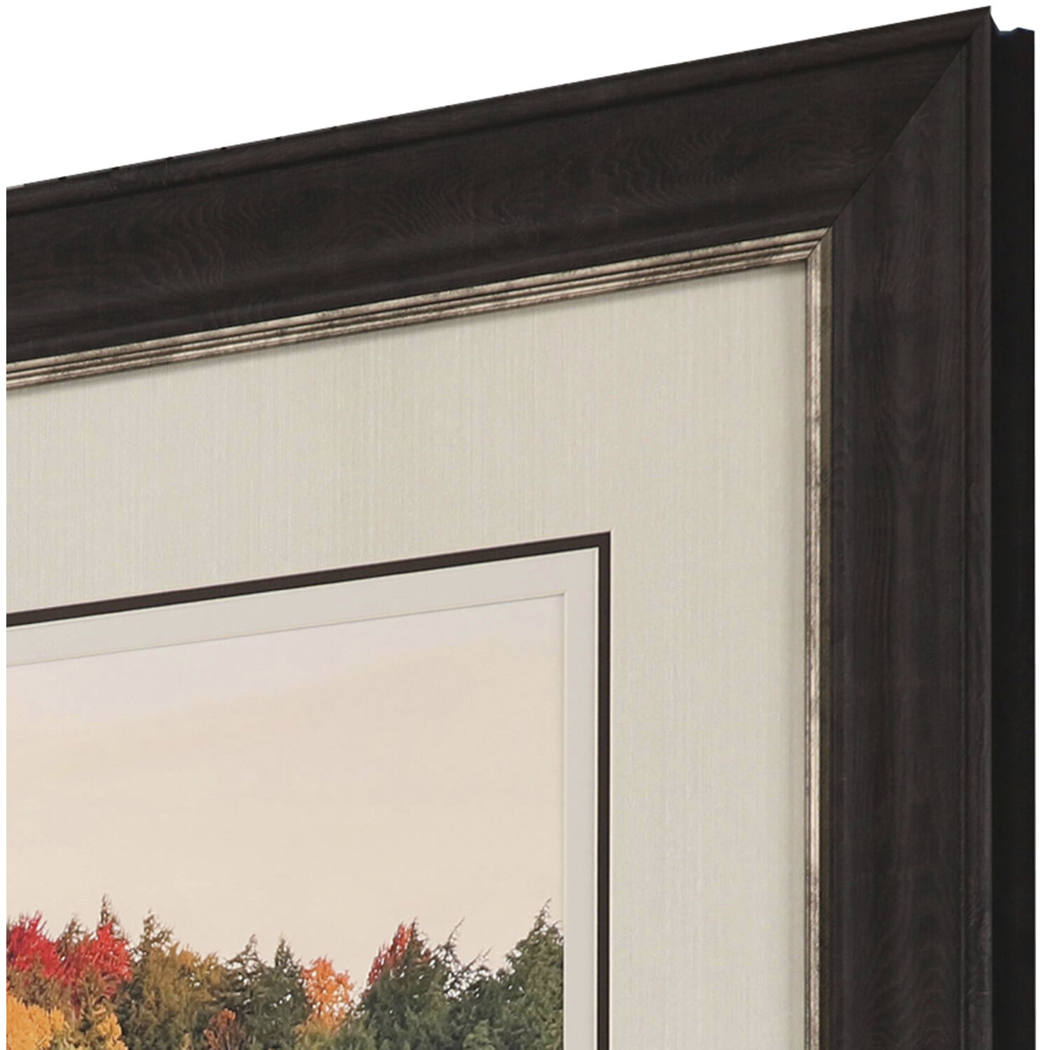 Brilliant Fall Multi and Brown and Orange Framed Art