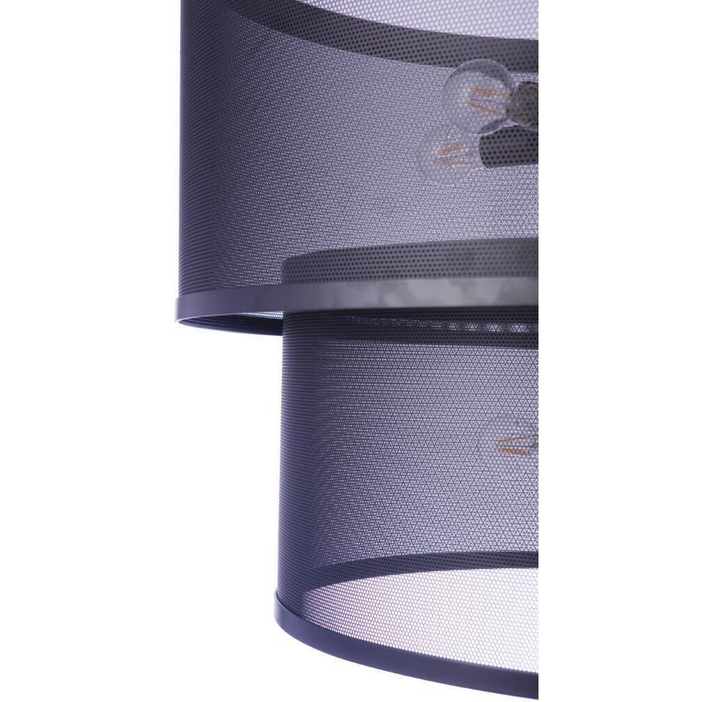 Mesh 9 Light 36 inch Flat Black Pendant Ceiling Light