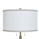 Dann Foley - Shagreen 63 inch 60.00 watt Tan and Brushed Bras Floor Lamp Portable Light