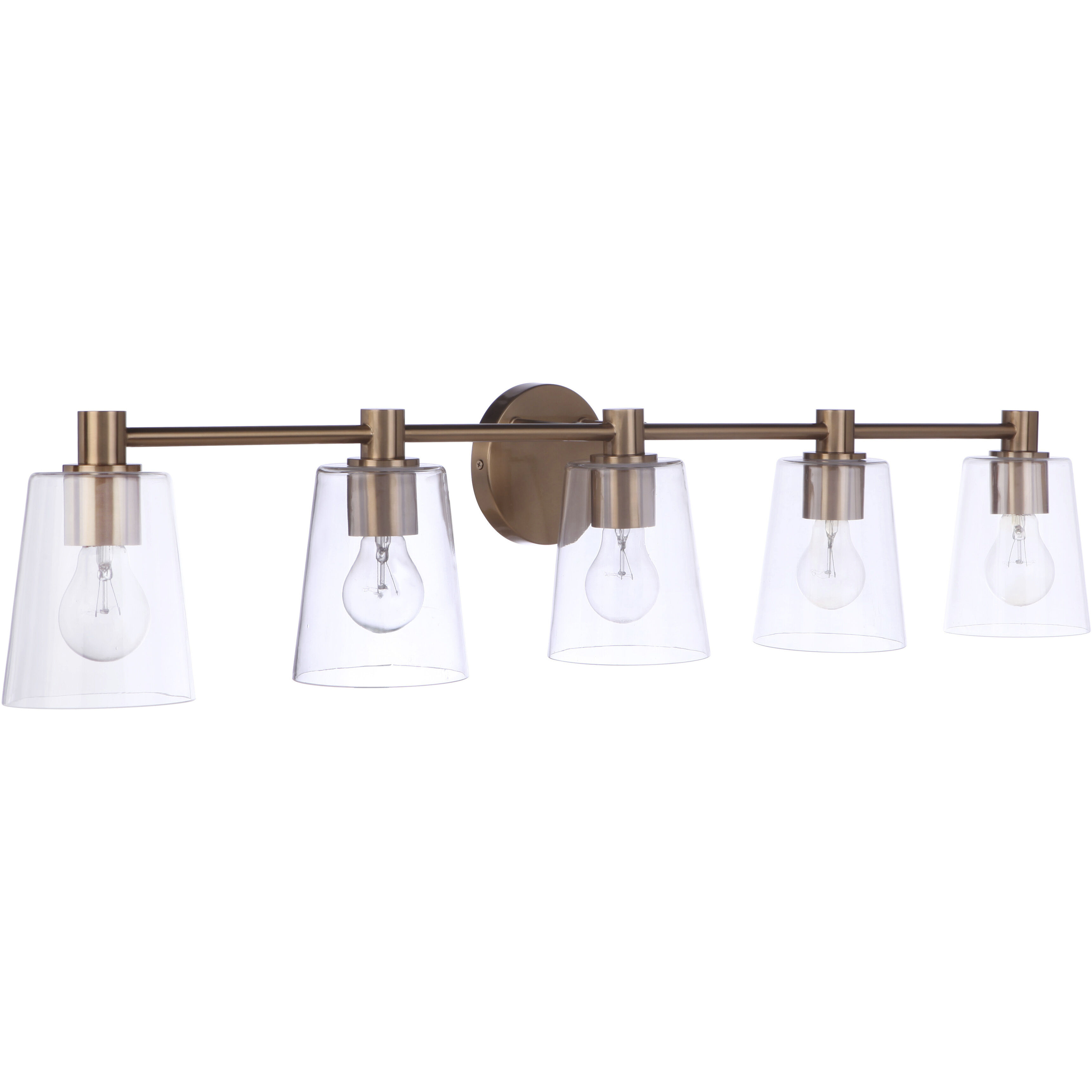 Emilio 5 Light 42.00 inch Bathroom Vanity Light