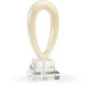 Wildwood Crystal Mount - Polished Nickel Detail Decorative Accent