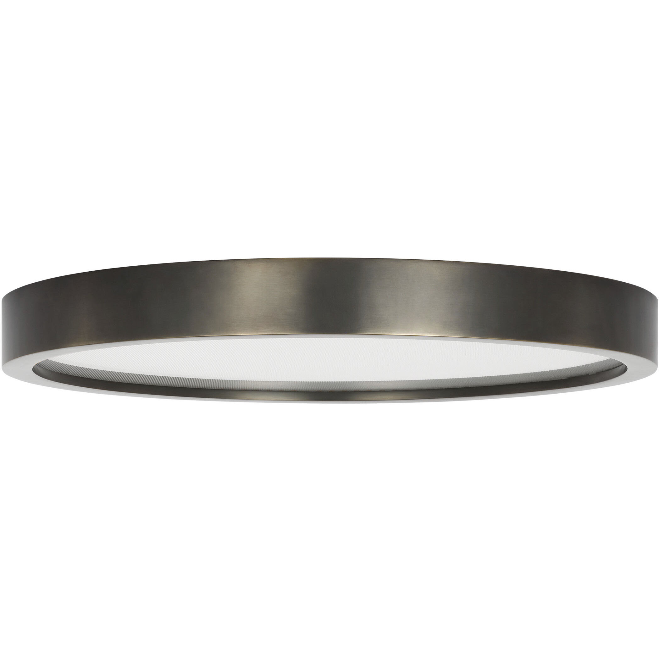 Kelly by Kelly Wearstler Cerne LED 18 inch Dark Bronze Flush Mount Ceiling Light in 277V, Large