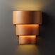 Ambiance Collection LED 12.75 inch Terra Cotta Wall Sconce Wall Light in Dedicated LED, Form+Finish+Function