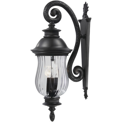 Newport 4 Light 34 inch Heritage Outdoor Wall Mount, Great Outdoors