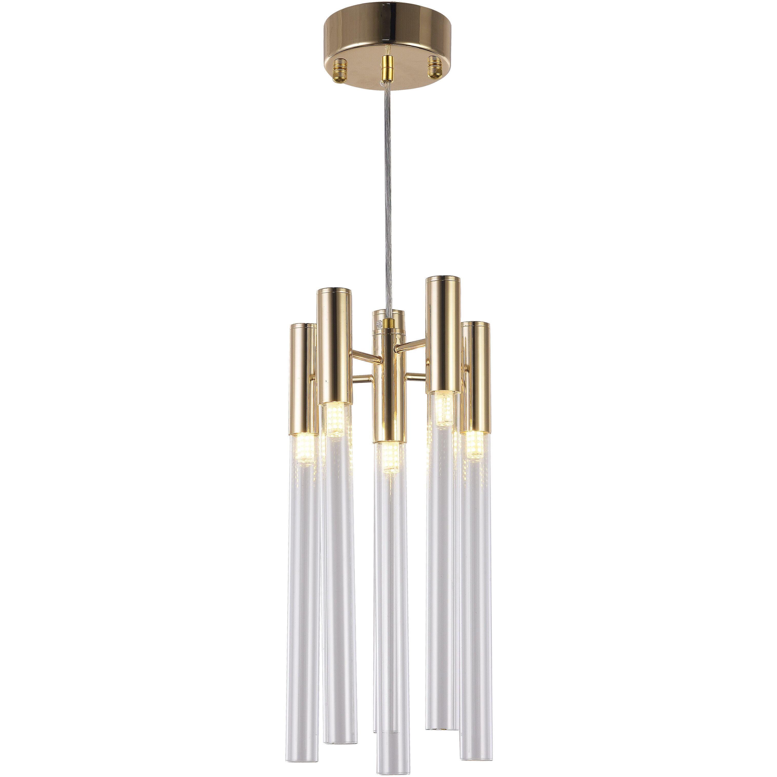 Canada LED 7.8 inch Gold Pendant Ceiling Light
