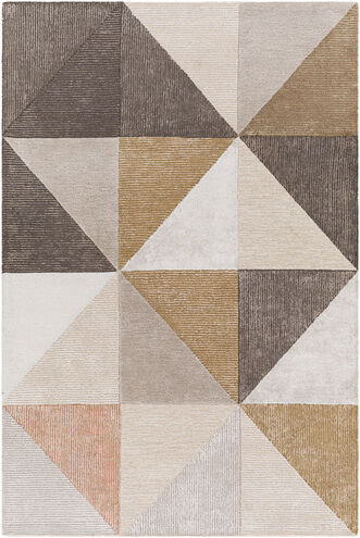 Glasgow 120 X 96 inch Light Beige Rug in 8 x 10, Rectangle