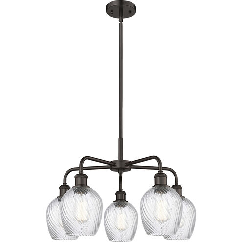 Salina 5 Light 23 inch Oil Rubbed Bronze Chandelier Ceiling Light