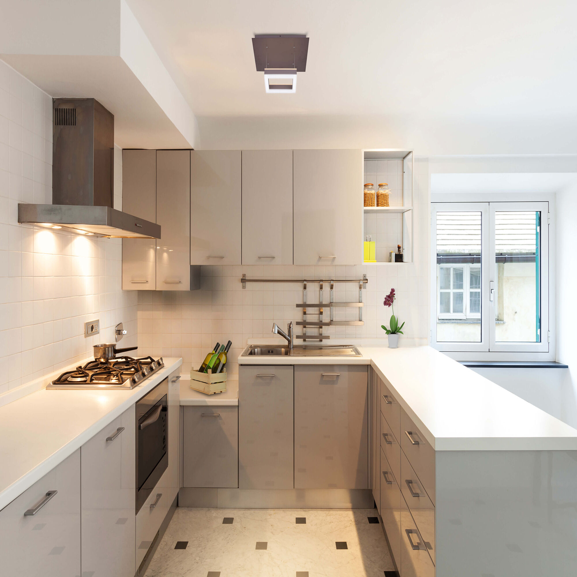 Callisto, VISION Series 11 inch Oil Rubbed Bronze Pendant Ceiling Light