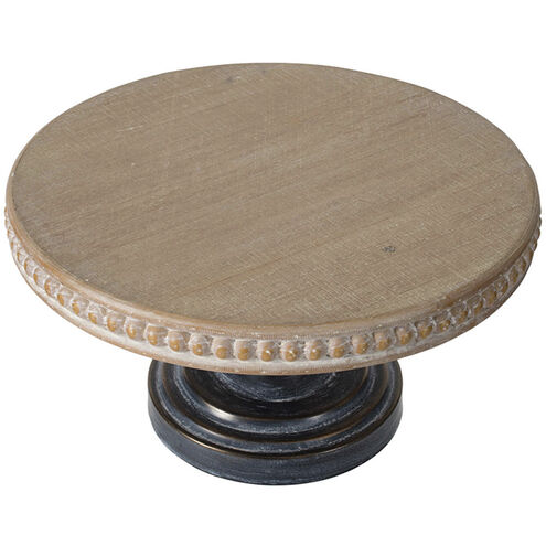 Anita Weathered Black and Broze and Whitewash Natural Table Décor