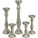 Anita Candle Holder in Silver
