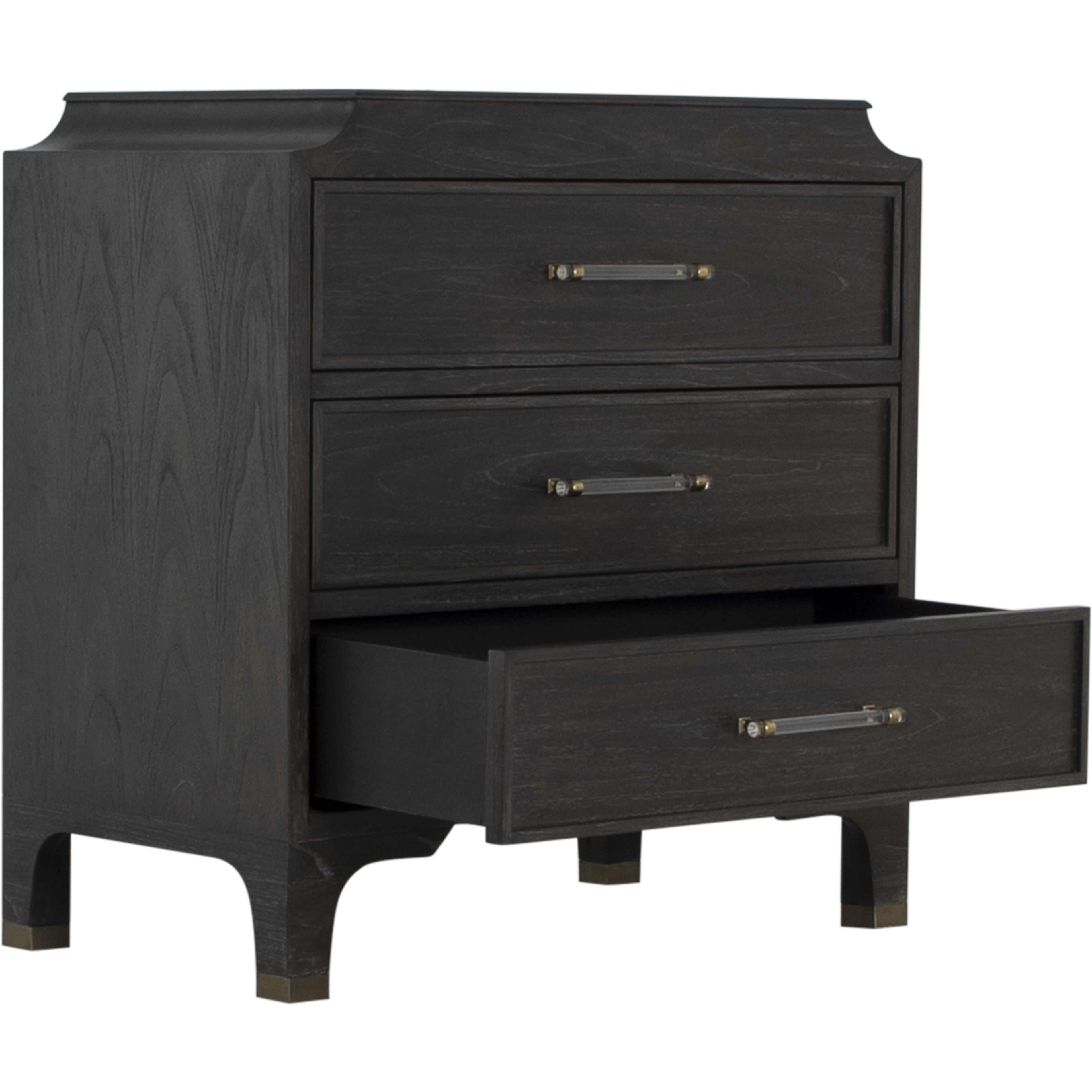 Alexandra Cerused Forest Black Chest
