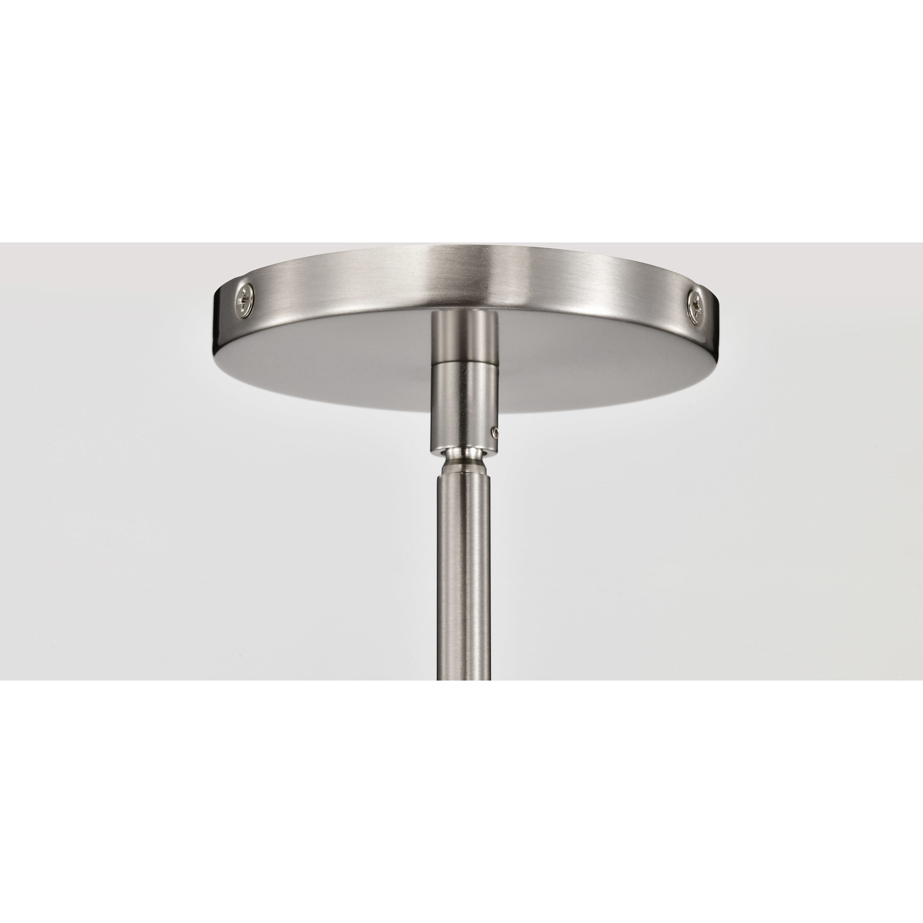 Aura LED 7.25 inch Brushed Nickel Pendant Ceiling Light