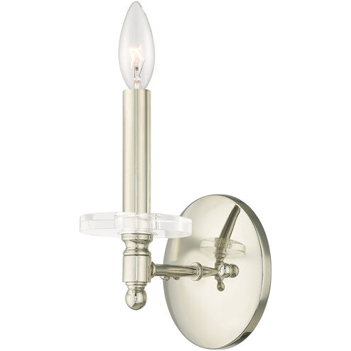 Bennington 1 Light 5 inch Polished Nickel Wall Sconce Wall Light