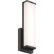 Citi Solo 4.5 inch Matte Black Vanity/Bath Bar Wall Light