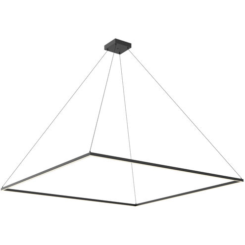 Piazza LED 70.88 inch Black Pendant Ceiling Light