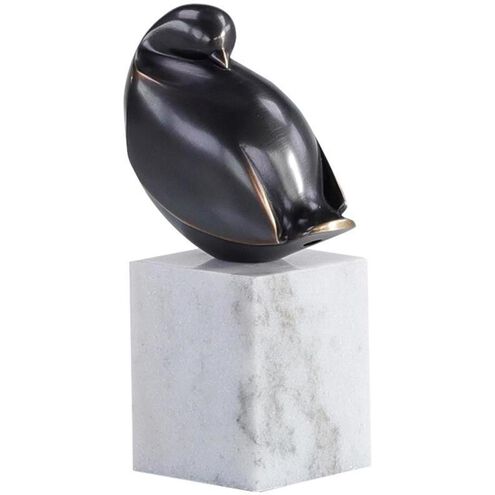 Bronzed Bird 9.5 X 5.5 inch Sculpture, Small