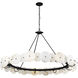 Cosmos 9 Light 48 inch Matte Black Chandelier Ceiling Light, Smithsonian Collaboration