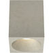 Kos LED 4.72 inch Matte Concrete Coastal Downlight