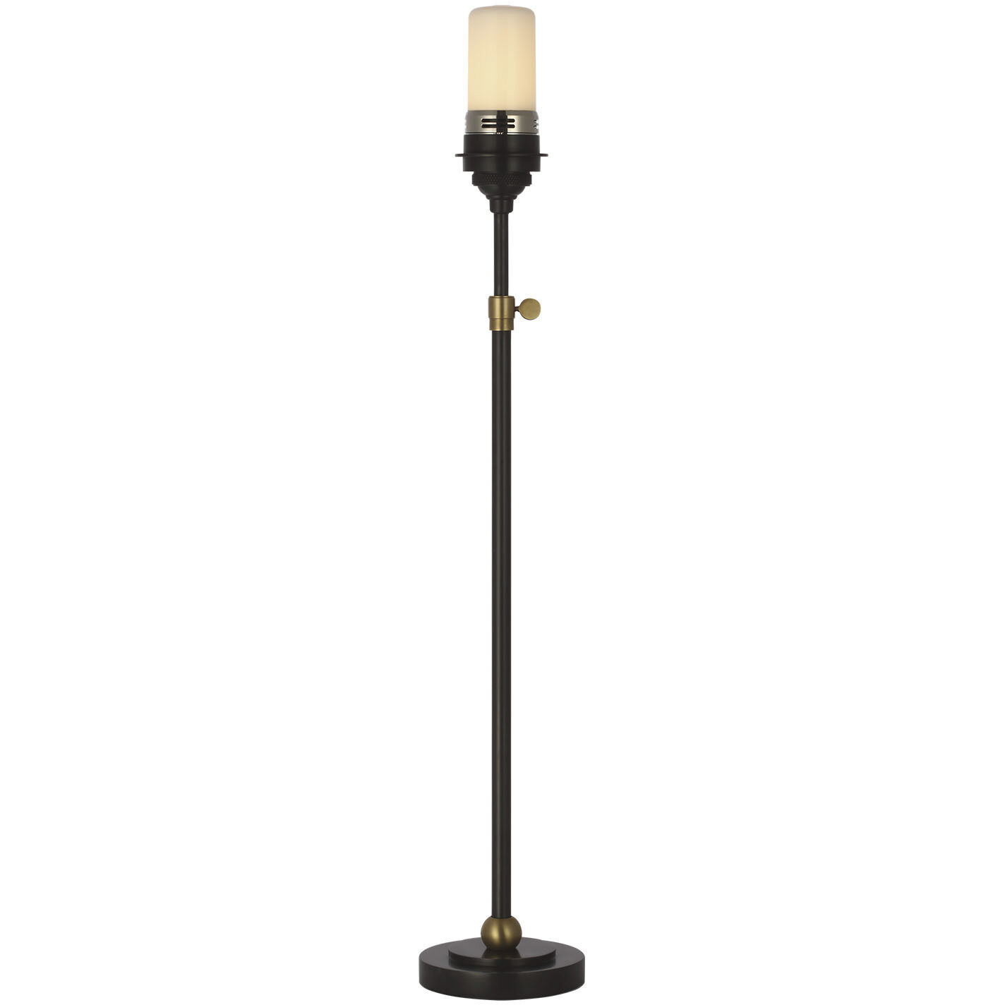 Thomas O'Brien Bryant 24.5 inch 1.6 watt Bronze and Hand-Rubbed Antique Brass Adjustable Cordless Table Lamp Portable Light