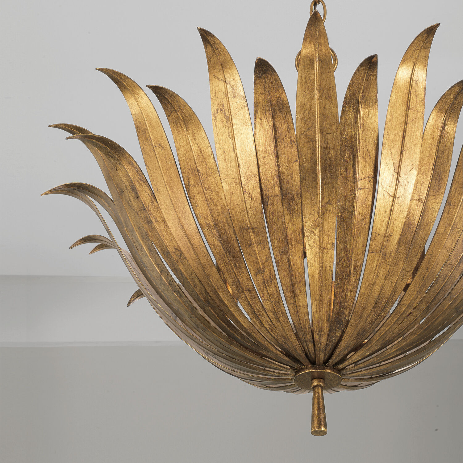 Eden 4 Light 24 inch Antique Gold Pendant Ceiling Light