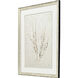 Whispering Grasses Beige and Gray and Neutral and Yellow Framed Art