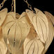 Camille 6 Light 27.75 inch Distressed Brass Chandelier Ceiling Light