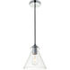 Destry 1 Light 8 inch Chrome Pendant Ceiling Light