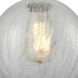 Ballston Athens LED 8 inch Oil Rubbed Bronze Mini Pendant Ceiling Light in Clear Glass, Ballston