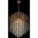 Estrella 6 Light 26 inch Brushed Champagne Gold Pendant Ceiling Light