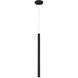 Forest LED 4.75 inch Matte black Pendant Ceiling Light in 1, 3, Matt black Steel