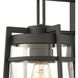 Crofton 1 Light 15 inch Charcoal Outdoor Wall Sconce