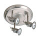 Signature 3 Light 3.25 inch Satin Chrome Flush Mount Ceiling Light