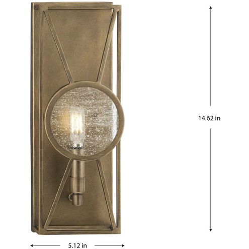 Cumberland 1 Light 5.12 inch Aged Bronze ADA Wall Sconce Wall Light, Design Series