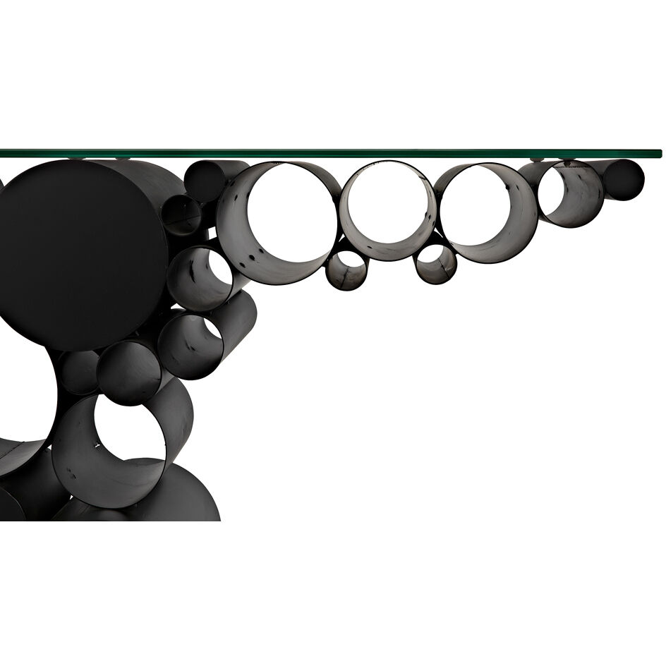 Paradox 60 X 16 inch Matte Black Console