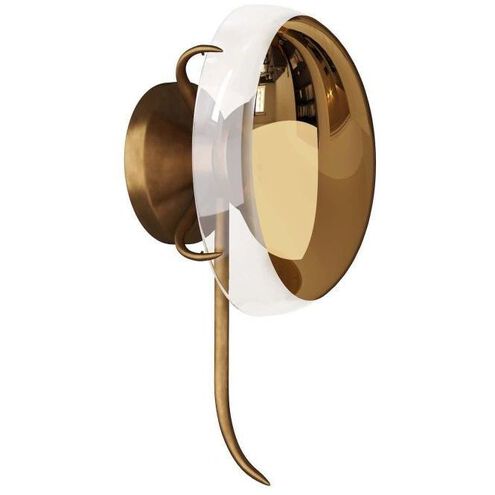 Corona 1 Light 7 inch Gold Ombre Sconce Wall Light