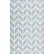 Fallon 36 X 24 inch Pale Blue, Beige Rug