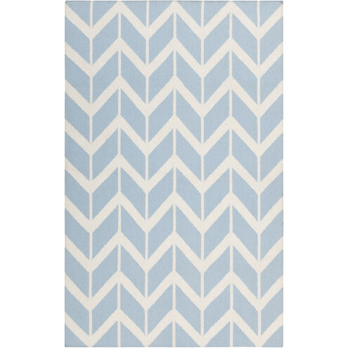 Fallon 36 X 24 inch Pale Blue, Beige Rug