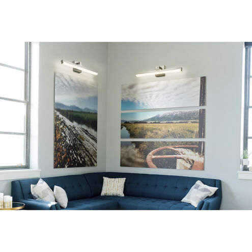 Liam LED 25 inch Brushed Nickel Vanity Wall Light