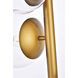 Wells 4 Light 18 inch Brass Pendant Ceiling Light
