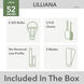 Lilliana 52 inch Fresh White Ceiling Fan