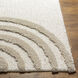 Hudson Shag 120 X 94 inch Light Grey Rug, Rectangle
