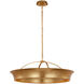 Thomas O'Brien Garland LED 30 inch Gild Dual Lit Ring Chandelier Ceiling Light