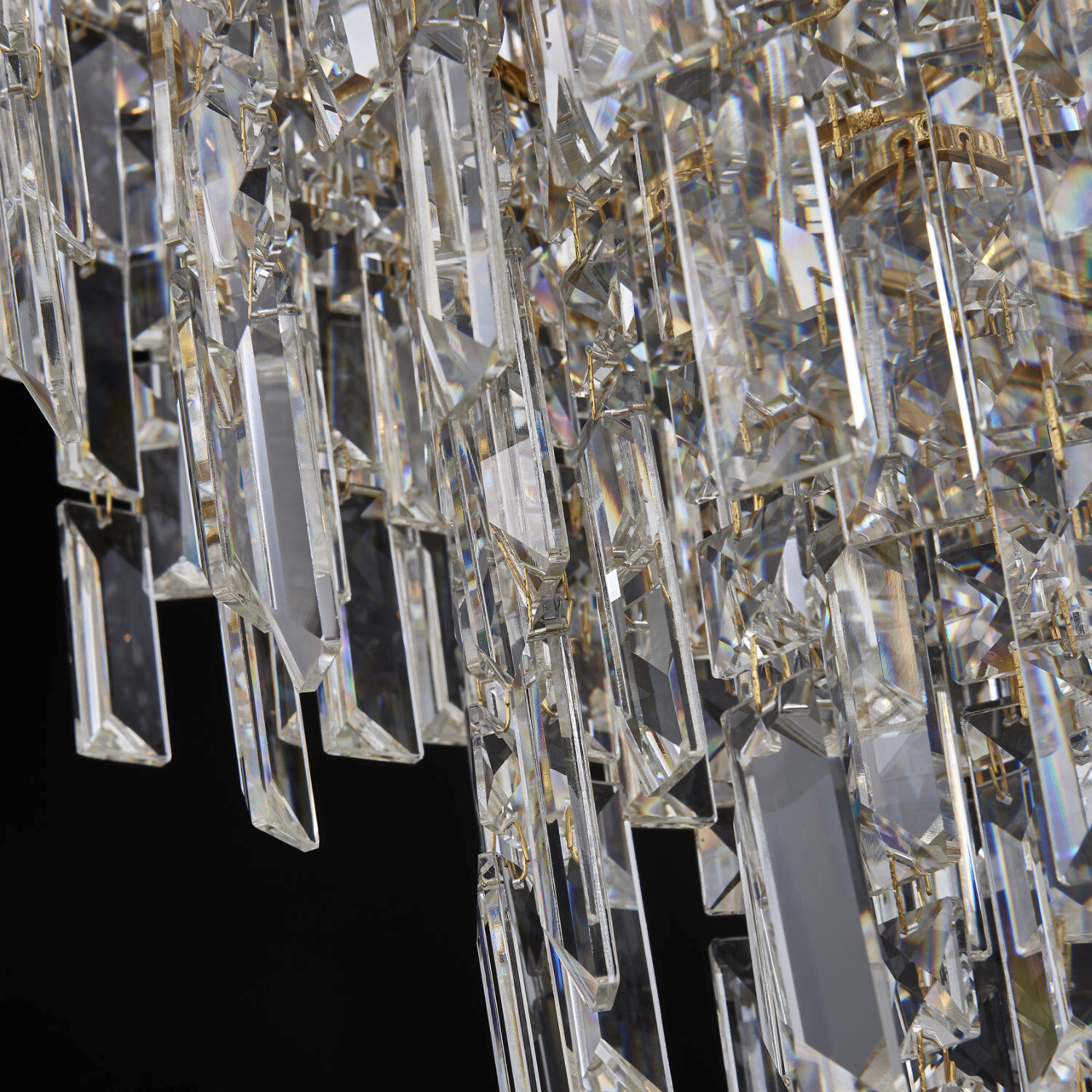 Cadere 15 Light 26 inch Two Tone 18K Gold Pendant Ceiling Light