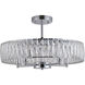 Canada 5 Light 22 inch Chrome Chandelier Ceiling Light