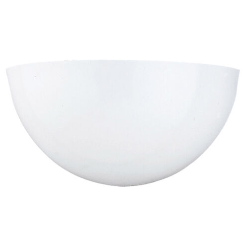 Neva 1 Light 11.5 inch White Wall Bath Fixture Wall Light