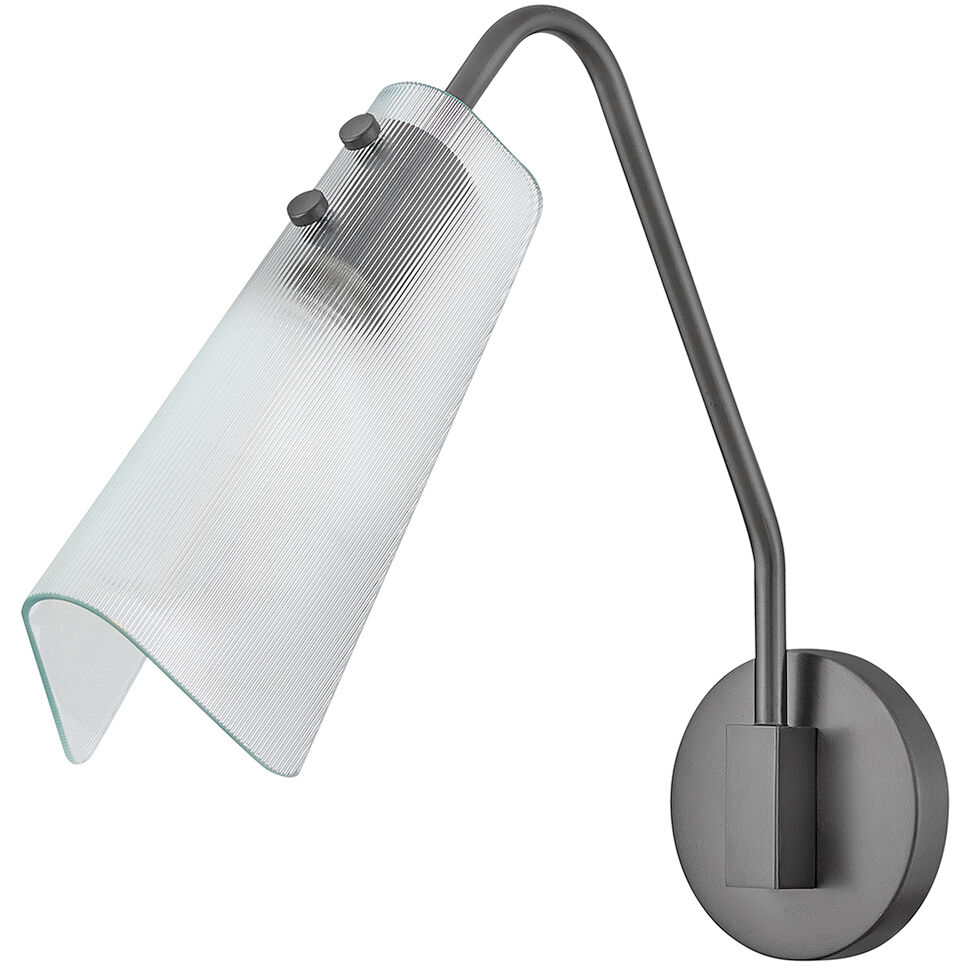 Altman Wall Mount Wall Light in Gunmetal